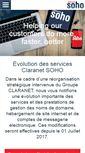 Mobile Screenshot of claranetsoho.fr